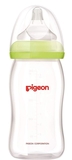 Бутылочка для кормления Pigeon SofTouch Peristaltic Plus, с силиконовой соской, 240 мл (26646) - Pampik