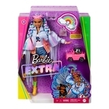 Кукла Barbie "Экстра" с радужными косичками (GRN29) - Pampik - 4