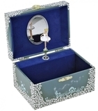 Музыкальная светящаяся шкатулка Trousselie Балерина, зеленый (S50070) - Pampik - 2