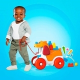 Щенок-каталка Mega Bloks Веселый конструктор (GNW63) - Pampik - 4