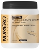 Живильна маска для волосся Numero Brelil Professional Numero Deep Nutritive Treatment Mask на основі олії каріте, 1 л - Pampik