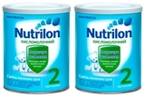 Сухая молочная смесь Nutrilon Кисломолочный 2, 400 г, 1+1 в подарок! - Pampik
