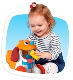 Щенок-каталка Mega Bloks Веселый конструктор (GNW63) - Pampik - 5