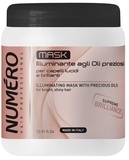 Маска для додання блиску Numero Bellmar Impero Illuminating Mask With Precious Oils, із цінними оліями, 1 л - Pampik
