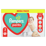Набір підгузків-трусиків Pampers Pants 3 (6-11 кг), 256 шт. (2 уп. по 128 шт.) - Pampik - 4