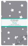 Підодіяльник Cosas Зірки, ранфорс, 140х110 см, сірий - Pampik