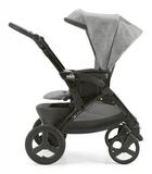 Універсальна коляска 3 в 1 Cam Dinamico UP Smart, рама чорна, темно-синій (897T/V90/990/842K) - Pampik - 3