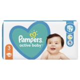 Підгузки на липучках Pampers Active Baby 3 (6-10 кг), 58 шт. - Pampik - 4