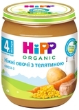 Пюре HiPP Ніжні овочі з телятиною, 125 г - Pampik