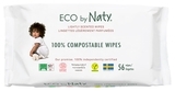 Органічні вологі серветки Naty, 56 шт. - Pampik