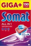 Таблетки для посудомийних машин Somat All in one Giga, 130 шт.