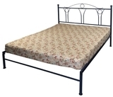 Простыня Руно, поплин, 215х143 см, бежевый (71.115_English style) - Pampik