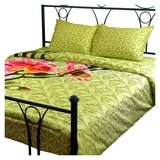 Комплект постільної білизни Руно, сатин, 240х220 см, салатовий (845.137К_20-1316 green) - Pampik