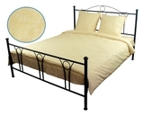 Комплект постільної білизни Руно Молочний 1, бязь, 240х220 см, молочний (845.114Б_Молочний_1) - Pampik