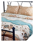 Комплект постільної білизни Руно Марта 1, бязь, 240х220 см, різнобарв'я (845.116_Марта_1) - Pampik