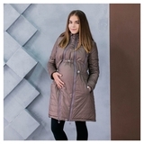 Зимове пальто 3 в 1 Love & Carry Капучино, р.44, коричневий (LCM2203) - Pampik