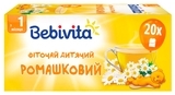 Дитячий фіточай з ромашкою Bebivita в пакетиках, 20 шт.