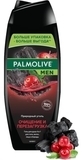 Гель для душа 4 в 1 Palmolive Очищение и Перезагрузка, для тела, волос, лица и бороды с природным углем, 500 мл - Pampik