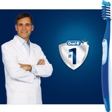 Зубна щітка Oral-B Всі в одному, середня, 2 шт. - Pampik - 3