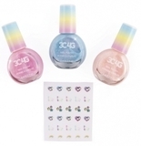 Набір голографічних лаків для нігтів Make it Real Єдиноріг, 3 шт. (MR10015) - Pampik - 3