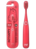 Зубна щітка Splat Junior, 4+ років, кораловий - Pampik