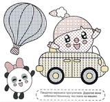 Малюшарікі. Водяні розмальовки. Пандочка - Pampik - 3