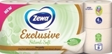 Туалетная бумага Zewa Exclusive Natural Soft, четырехслойная, 8 рулонов - Pampik - 2