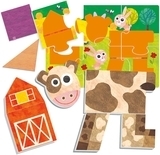 Тактильная игра Headu Монтессори Формы и фигуры (MU25374) - Pampik - 2