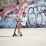 Самокат Micro Maxi Sprite Deluxe, чорний (SA0200) - Pampik - 7