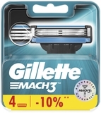 Сменные картриджи для бритья Gillette Mach 3, 4 шт. - Pampik - 2