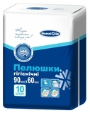 Одноразові пелюшки гігієнічні Білосніжка, 90х60 см, 10 шт. - Pampik