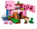 Конструктор LEGO Minecraft Будинок-свиня, 490 дет. (21170) - Pampik - 6