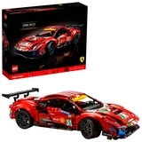Конструктор LEGO Technic Ferrari 488 GTE AF Corse 51, 1677 дет. (42125) - Pampik - 2