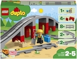 Конструктор LEGO DUPLO Town Залізничний міст і рейки, 26 деталей (10872) - Pampik