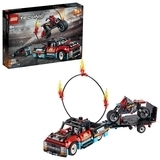 Конструктор LEGO Technic Шоу трюків на вантажівках і мотоциклах, 610 деталей (42106) - Pampik - 2