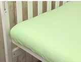 Простыня Руно, трикотаж, на резинке, 120х60 см, салатовый (918.38_Салатовий) - Pampik - 3