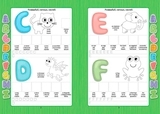 Веселі забавки для дошкільнят. English alphabet, з наліпками - Лілія Гуменна (9789669890054) - Pampik - 2
