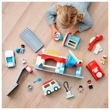Конструктор LEGO DUPLO Гараж і автомийка, 112 деталей (10948) - Pampik - 13