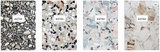 Набір зошитів Interdruk Premium Terrazzo, клітинка, 80 аркушів, 4 шт. (299017-4) - Pampik