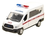 Автомодель Technopark Ford Швидка допомога (SB-18-18-A-W-WB-N) - Pampik - 8