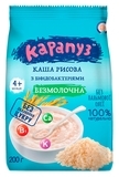 Безмолочна каша Карапуз Рисова з біфідобактеріями, без цукру, 200 г - Pampik - 2