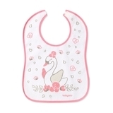 Нагрудник махровый BabyOno Can Almost Eat Myself, розовый (833) - Pampik