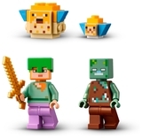 Конструктор LEGO Minecraft Кораловий риф, 92 дет. (21164) - Pampik - 5