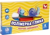 Полімерна глина Школярик, 6 кольорів - Pampik