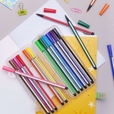 Фломастеры шестигранные Школярик, 12 цветов - Pampik - 3