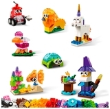 Конструктор LEGO Classic Прозрачные кубики для творчества, 500 деталей (11013) - Pampik - 4