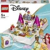 Конструктор LEGO Disney Princess Книга казкових пригод Аріель, Белль, Попелюшки і Тіани, 130 деталей (43193) - Pampik
