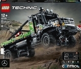 Конструктор LEGO Technic Повнопривідна вантажівка для випробувань Mercedes-Benz Zetros, 2110 деталей (42129) - Pampik