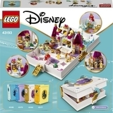 Конструктор LEGO Disney Princess Книга казкових пригод Аріель, Белль, Попелюшки і Тіани, 130 деталей (43193) - Pampik - 6