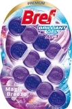 Туалетний блок для унітазу Bref Блискучий гель Чарівний бриз, 3х42 г - Pampik
